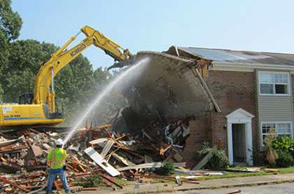 Demolition Project in Newport News